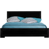 Black Wood Twin Platform Bed