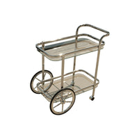 Modern Rolling Bar Cart Serving Trolley