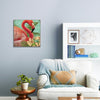 Fun Tropical Flamingo Wall Décor