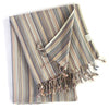 Multi Colored Striped Design Turkish Beach Blanket