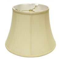 16" Antique White Altered Bell Monay Shantung Lampshade
