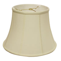 16" Ivory Altered Bell Monay Shantung Lampshade