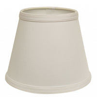 12" White Empire Hardback Slanted No Slub Lampshade