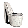 16" Ivory 100% Polyester Side Chair