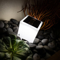 5" Modern Square Portable and Hangable Solar Lantern