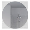 24" Matte Square Bathroom Over Vanity Mirror Wall Mounted With Frame