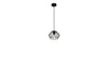 Black Metal Cage Modern Industrial Single Bulb Hanging Pendent Light