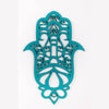 Turquoise Solid Wood Geometric Shapes Wall Decor