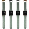 Libra Zodiac Birth Sign Apple Leather Watch Band in Sage Green