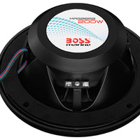 Boss Audio Marine 6.5" 2-Way Speaker with RGB LED Illumination (Black)
