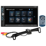Planet Audio 6.95" Double DIN Fixed Face Touchscreen Mechless Receiver with Android Phone Mirroring