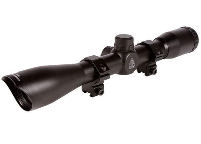 UTG 4x32 Rifle Scope, Mil-Dot Reticle, 1/4 MOA, 1