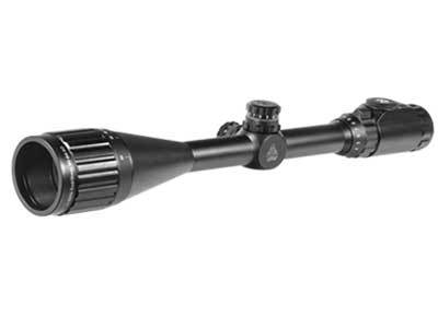 6-24x50 AO True Hunter Rifle Scope, EZ-TAP, Ill. Mil-Dot Reticle, 1/4 MOA, 1