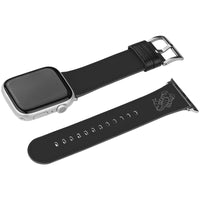 Scorpio Zodiac Birth Sign Apple Leather Watch Band in Black