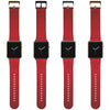 Scorpio Zodiac Birth Sign Apple Leather Watch Band in Red