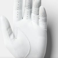 Dachshund in Blacks Cabretta Leather Golf Glove