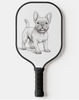 French Bull Dog Pickleball Paddle