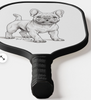 French Bull Dog Pickleball Paddle