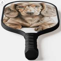 Dachshund Pickleball Paddle