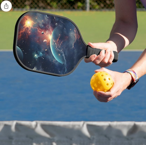 New Birth of a Planet in a Mythical Galaxy Pickleball Paddle