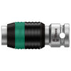 Wera Zyklop Bit Adapter 1/4″ Square To 1/4" Hex With Quick-release Chuck (length 1-1/2" (37mm))