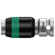 Wera Zyklop Bit Adapter 1/4″ Square To 1/4" Hex With Quick-release Chuck (length 1-1/2" (37mm))