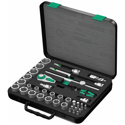 Wera Zyklop Sae Speed Ratchet Set - 1/2