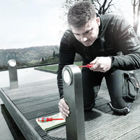 Wera Vde Insulated Stainless Steel Screwdriver:  3mm X 80mm Slotted Screws (without Lasertip)