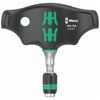Wera Ratcheting T-handle Bitholding Screwdriver With  Rapidaptor Quick-release Chuck