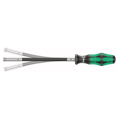 Wera Bitholding Screwdriver Extra Slim With Flexible Shaft - Length 6-7/8