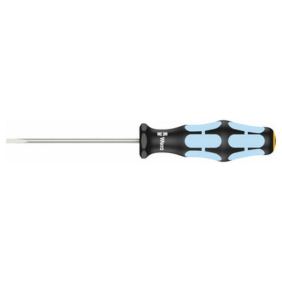 Wera Stainless Steel Screwdriver: Slotted 3mm X 80mm (without Lasertip)