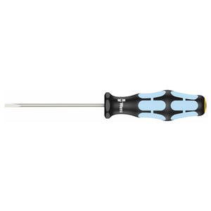 Wera Stainless Steel Screwdriver: Slotted 3mm X 80mm (without Lasertip)