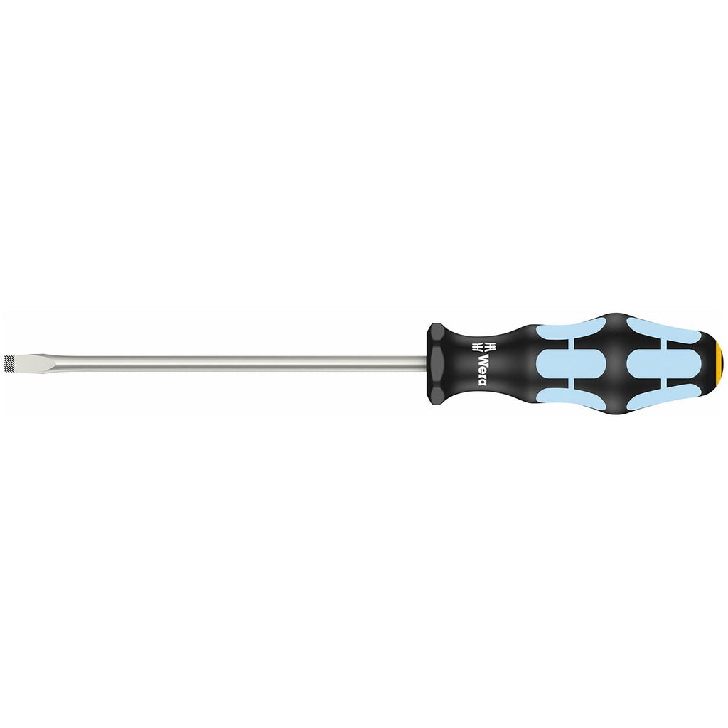Wera Stainless Steel Screwdriver: Slotted 6.5 X 150mm (with Lasertip)