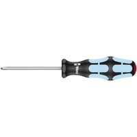 Wera Screwdriver: Phillips Ph1 X 80mm - Stainless Steel (with Lasertip)