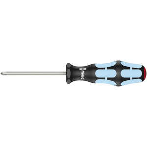 Wera Screwdriver: Phillips Ph1 X 80mm - Stainless Steel (with Lasertip)
