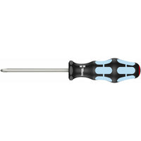 Wera Screwdriver: Phillips Ph2 X 100mm - Stainless Steel With Lasertip