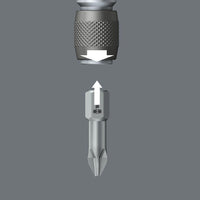 Wera 3/8" Drive Hexagon Bit Adaptor With Quick-release Chuck