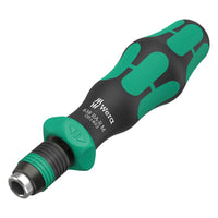 Wera Magnetic Bit-holding Ratcheting Screwdriver Handle With Quick Release Chuck