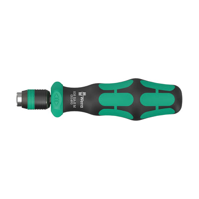 Wera Magnetic Bit-holding Ratcheting Screwdriver Handle With Quick Release Chuck
