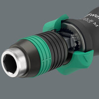 Wera Magnetic Bit-holding Ratcheting Screwdriver Handle With Quick Release Chuck