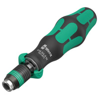 Wera Magnetic Bit-holding Ratcheting Screwdriver Handle With Quick Release Chuck