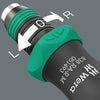 Wera Magnetic Bit-holding Ratcheting Screwdriver Handle With Quick Release Chuck