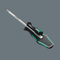 Wera Screwdriver: Slotted 5.5mm X 125mm Lasertip (on Hang-tag)