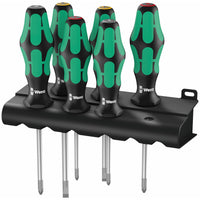 Wera Screwdriver Set With Lasertip And Rack (6 Piece Set)