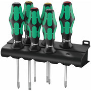 Wera Screwdriver Set With Lasertip And Rack (6 Piece Set)