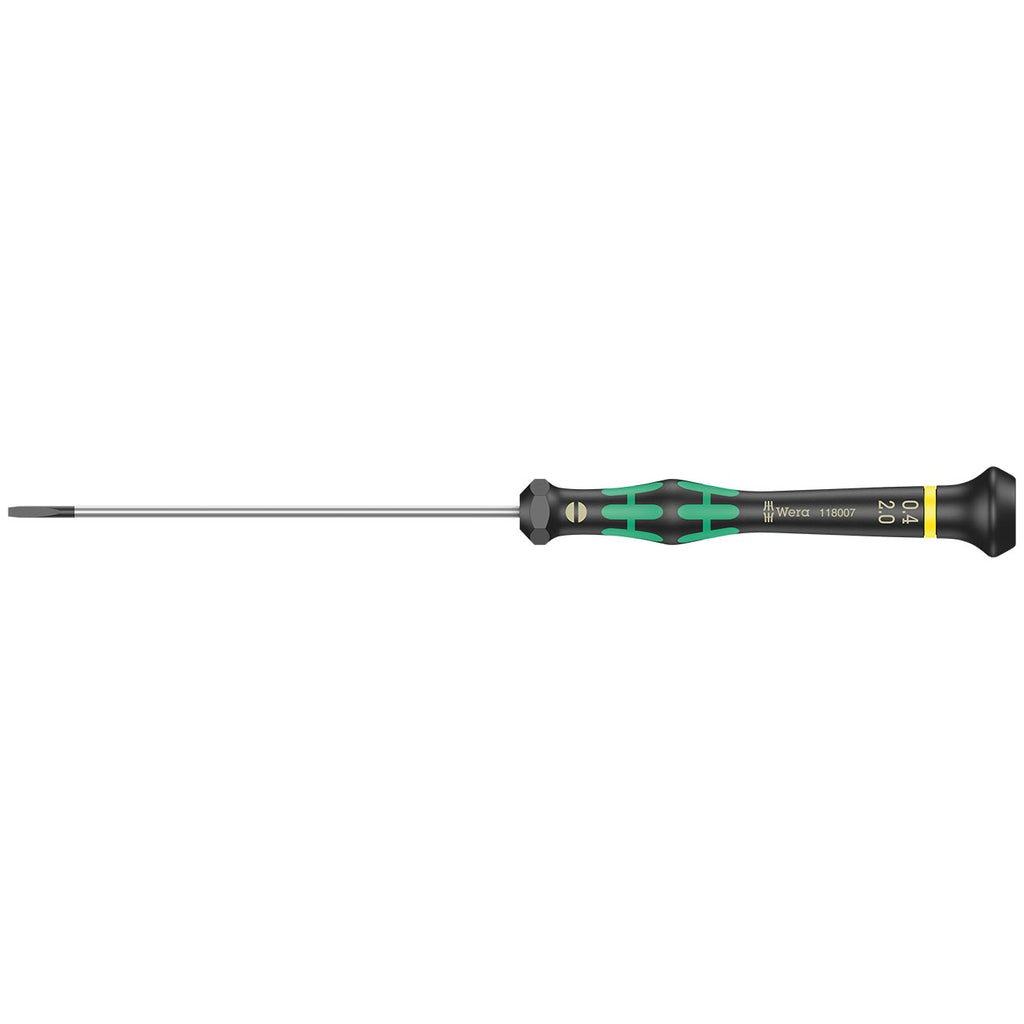 Wera Kraftform Micro 2035 Slotted Electronics Precision Screwdriver