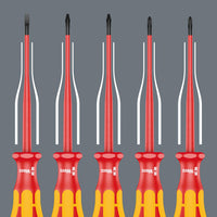 Wera Vde Insulated Screwdriver Set (7-piece Set)