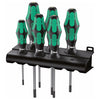 Wera Torx Bo Safety Screwdriver Set And Rack With Bore Hole (6 Piece Set)