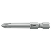 Wera Phillips Extra-hard Design Long Bit: Ph #4 Bit X 50mm - 1/4″ Drive