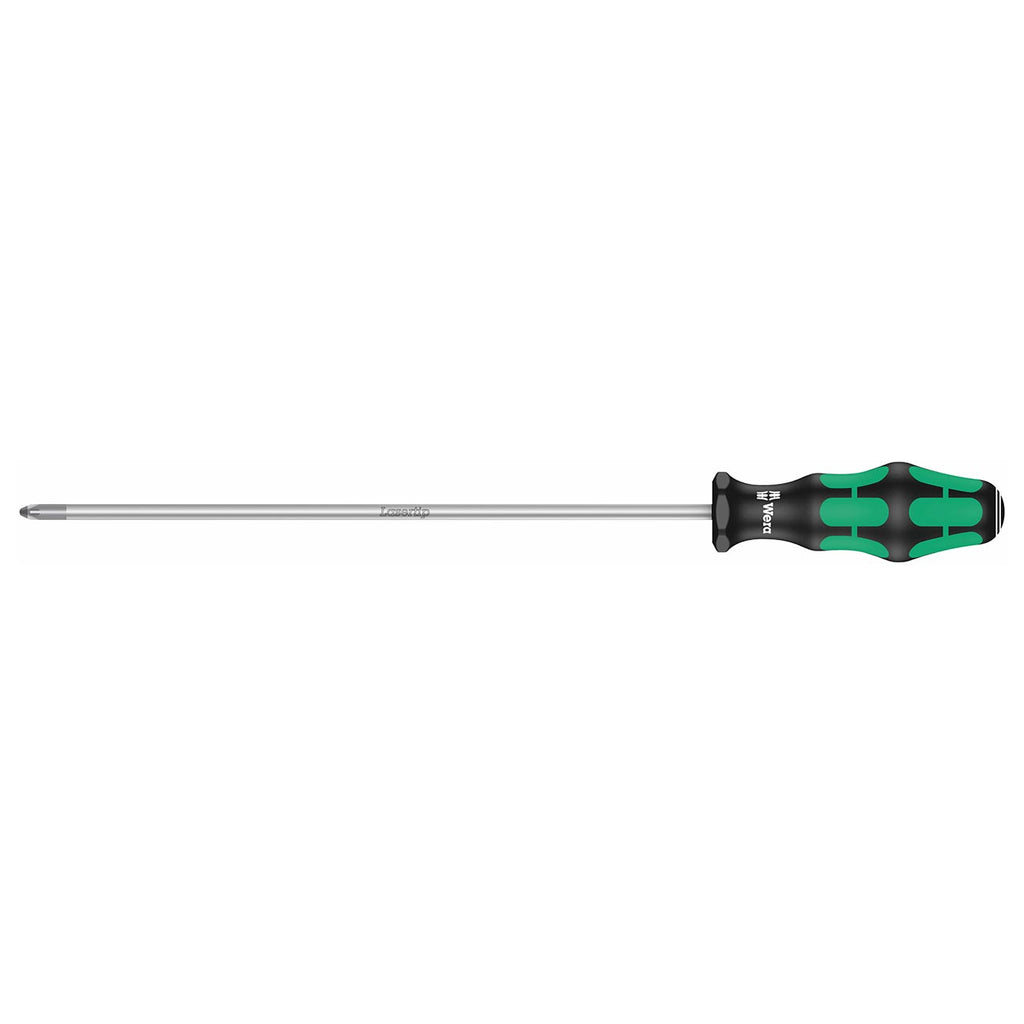Wera Screwdriver: Pozidriv Pz# 2 X 250mm (with Lasertip)